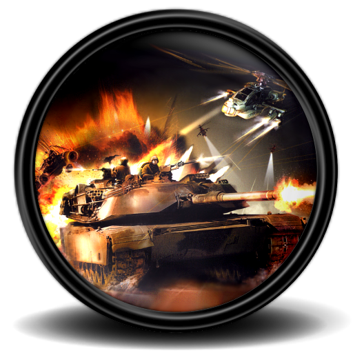 Battlefield 1942 - Deseet Combat New X-Box Cover 2 Icon 512x512 png